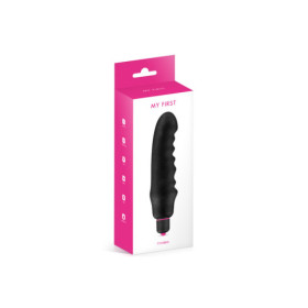 Vibromasseur masseur noir 7 vitesses waterproof 